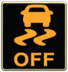 ESC OFF Warning Light